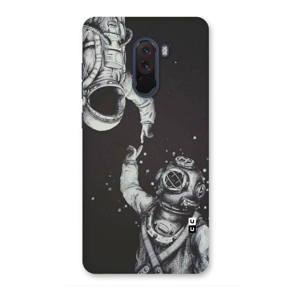 Space Meeting Back Case for Poco F1