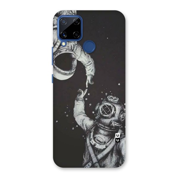 Space Meeting Back Case for Realme Narzo 30A