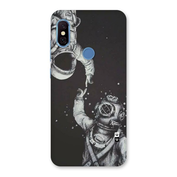 Space Meeting Back Case for Redmi Note 6 Pro