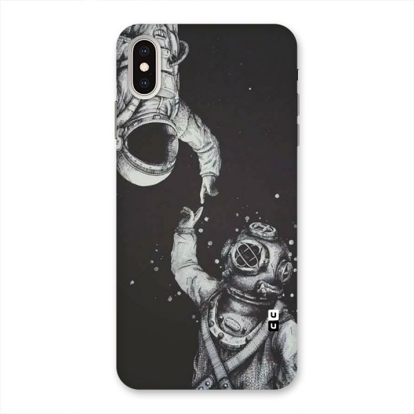 Space Meeting Back Case for iPhone XS Max