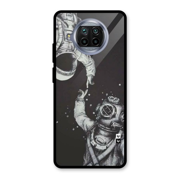 Space Meeting Glass Back Case for Mi 10i