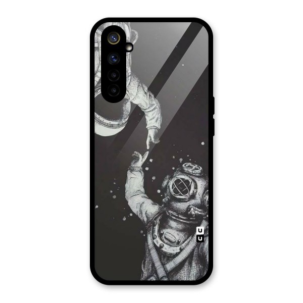 Space Meeting Glass Back Case for Realme 6i