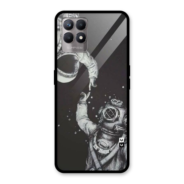 Space Meeting Glass Back Case for Realme 8i