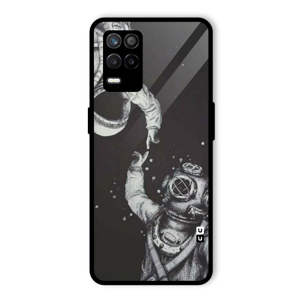 Space Meeting Glass Back Case for Realme 9 5G