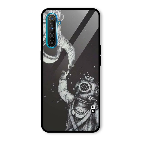 Space Meeting Glass Back Case for Realme XT