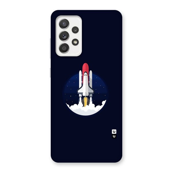 Space Rocket Minimal Back Case for Galaxy A52