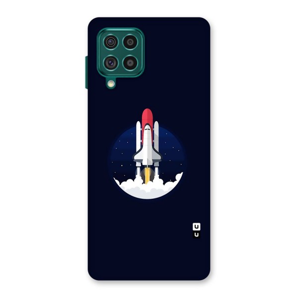 Space Rocket Minimal Back Case for Galaxy F62