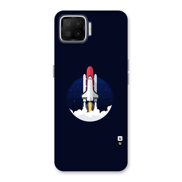 Space Rocket Minimal Back Case for Oppo F17