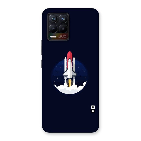 Space Rocket Minimal Back Case for Realme 8