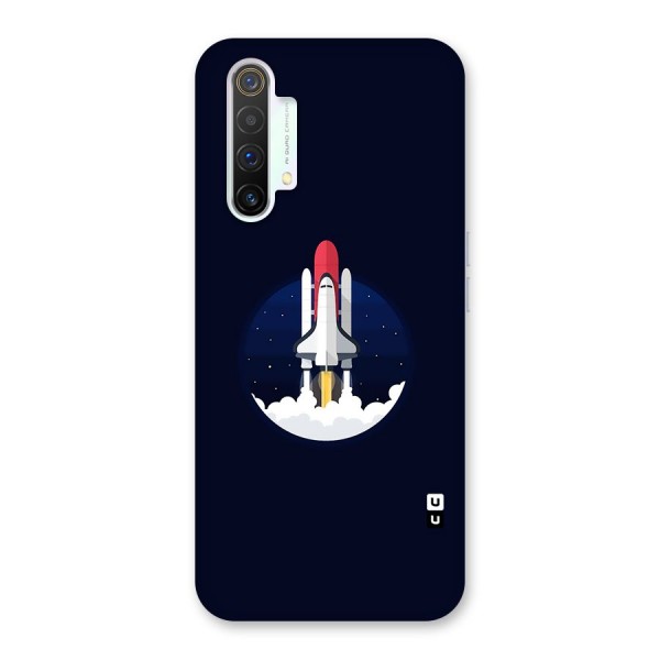 Space Rocket Minimal Back Case for Realme X3 SuperZoom