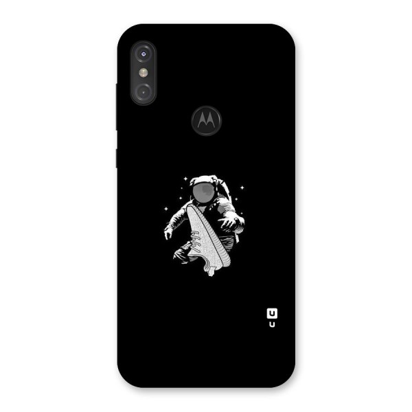 Space Shoe Back Case for Motorola One Power