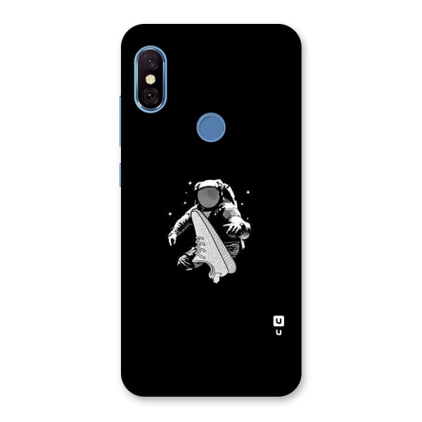 Space Shoe Back Case for Redmi Note 6 Pro