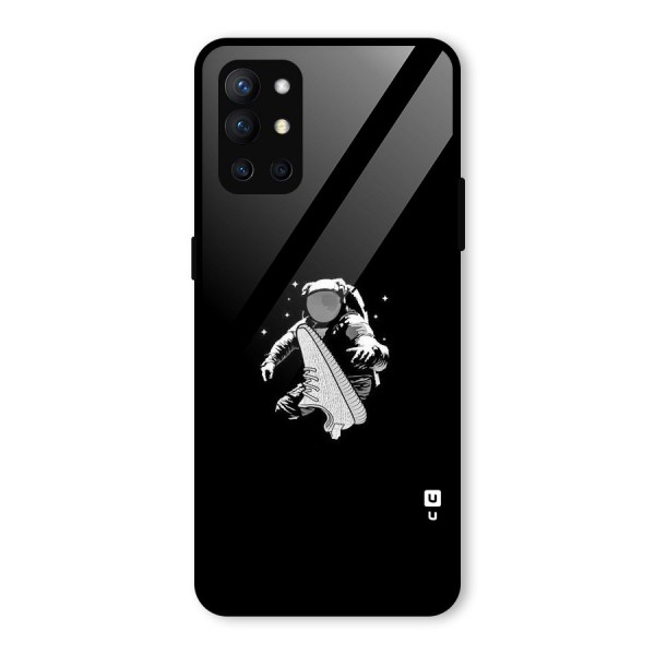 Space Shoe Glass Back Case for OnePlus 9R