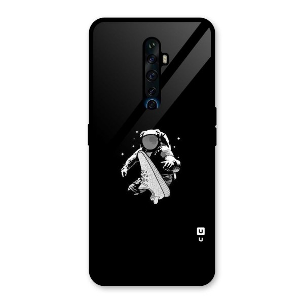 Space Shoe Glass Back Case for Oppo Reno2 Z