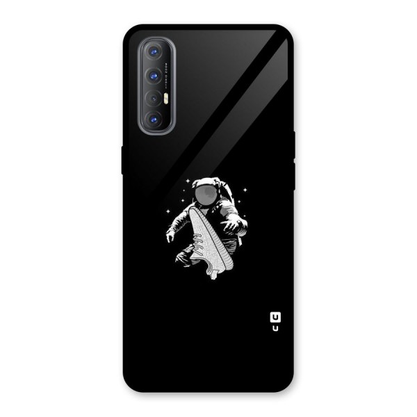 Space Shoe Glass Back Case for Oppo Reno3 Pro