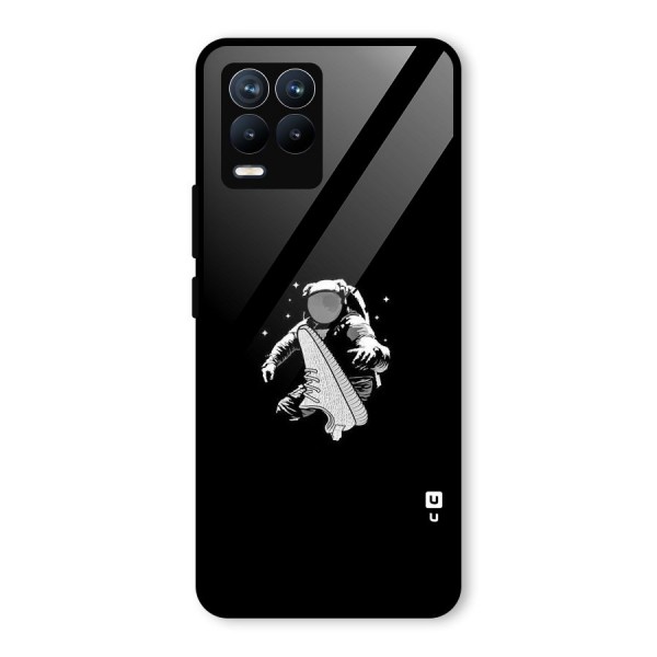 Space Shoe Glass Back Case for Realme 8 Pro