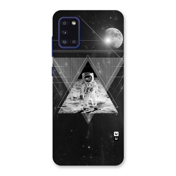 Space Triangle Abstract Back Case for Galaxy A31