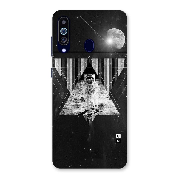 Space Triangle Abstract Back Case for Galaxy A60