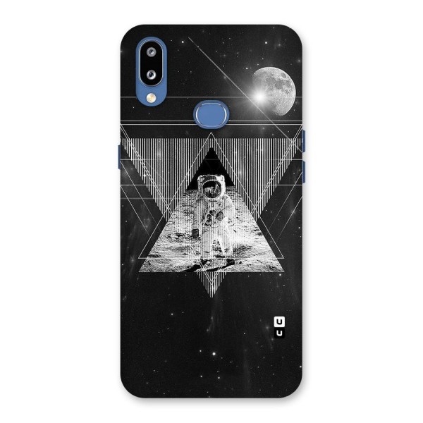 Space Triangle Abstract Back Case for Galaxy M01s