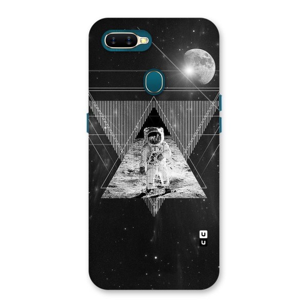 Space Triangle Abstract Back Case for Oppo A7