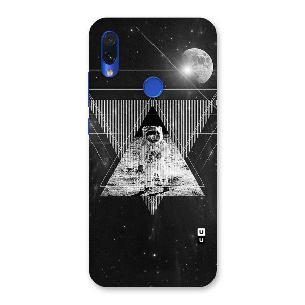 Space Triangle Abstract Back Case for Redmi Note 7