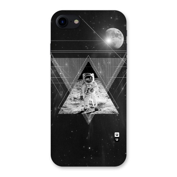 Space Triangle Abstract Back Case for iPhone SE 2020