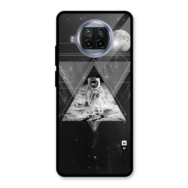 Space Triangle Abstract Glass Back Case for Mi 10i