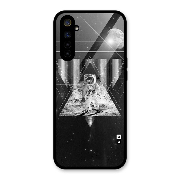 Space Triangle Abstract Glass Back Case for Realme 6