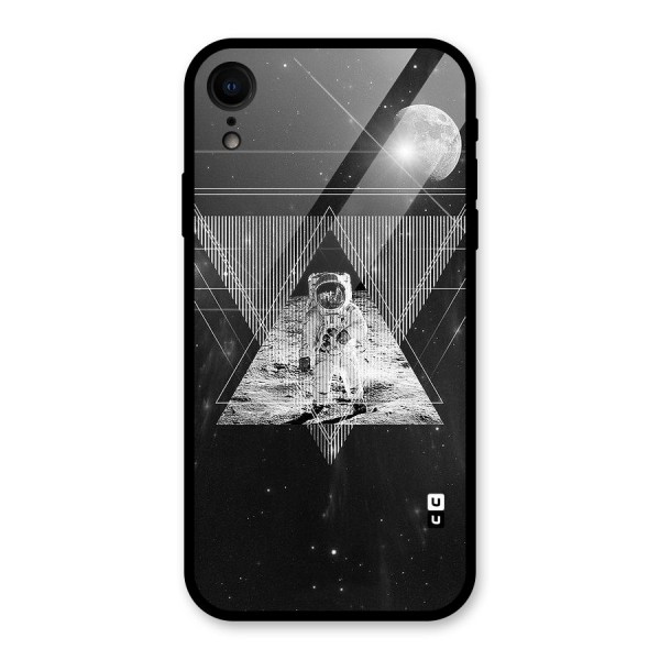 Space Triangle Abstract Glass Back Case for XR