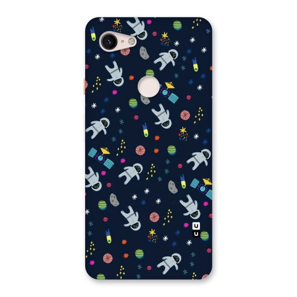 Spaceman Dance Back Case for Google Pixel 3 XL