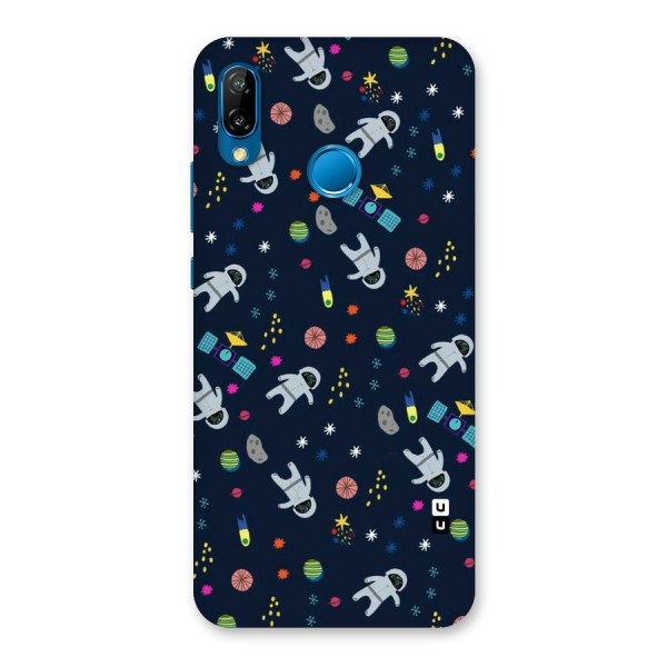 Spaceman Dance Back Case for Huawei P20 Lite