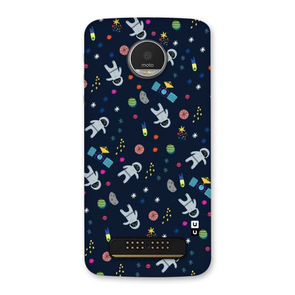 Spaceman Dance Back Case for Moto Z Play