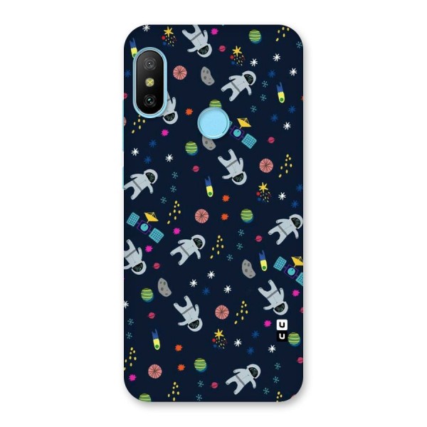 Spaceman Dance Back Case for Redmi 6 Pro