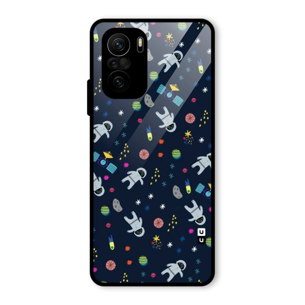 Spaceman Dance Glass Back Case for Mi 11x