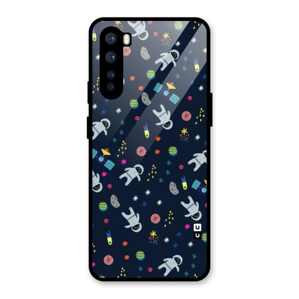 Spaceman Dance Glass Back Case for OnePlus Nord