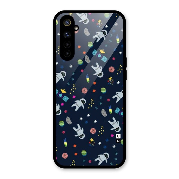 Spaceman Dance Glass Back Case for Realme 6