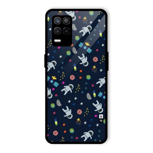 Spaceman Dance Glass Back Case for Realme 9 5G