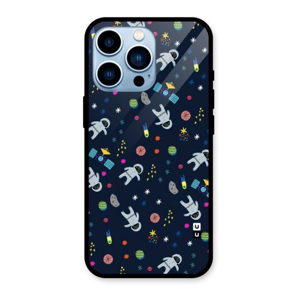 Spaceman Dance Glass Back Case for iPhone 13 Pro