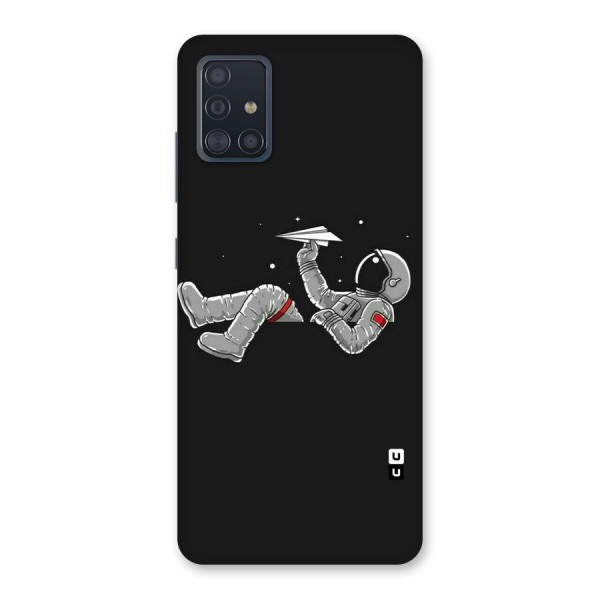 Spaceman Flying Back Case for Galaxy A51