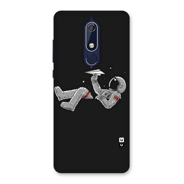 Spaceman Flying Back Case for Nokia 5.1