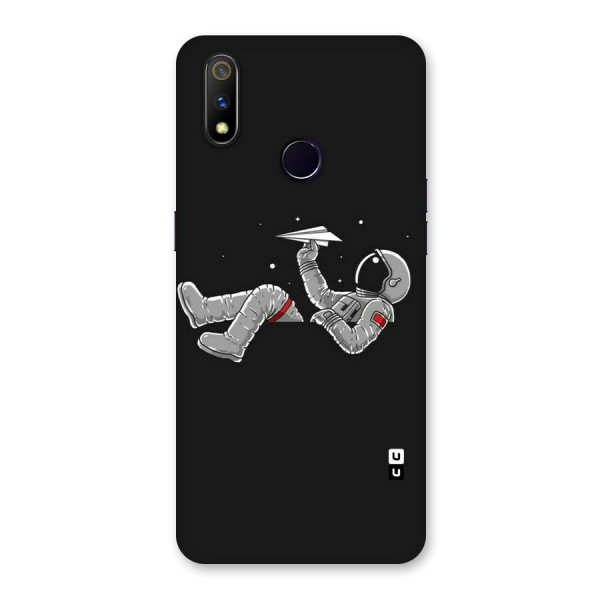 Spaceman Flying Back Case for Realme 3 Pro