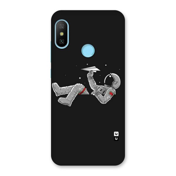 Spaceman Flying Back Case for Redmi 6 Pro