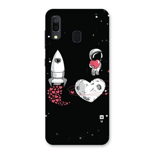 Spaceman Love Back Case for Galaxy A20