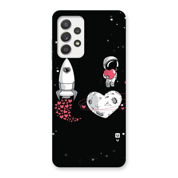 Spaceman Love Back Case for Galaxy A52