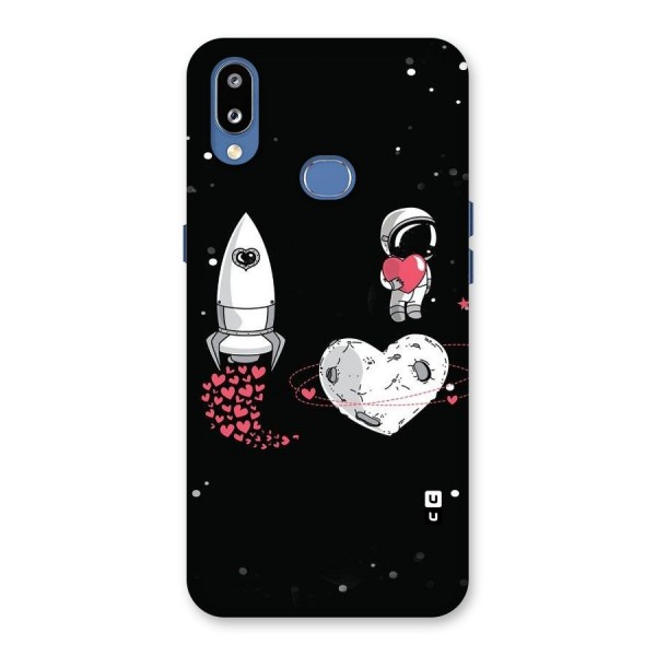 Spaceman Love Back Case for Galaxy M01s