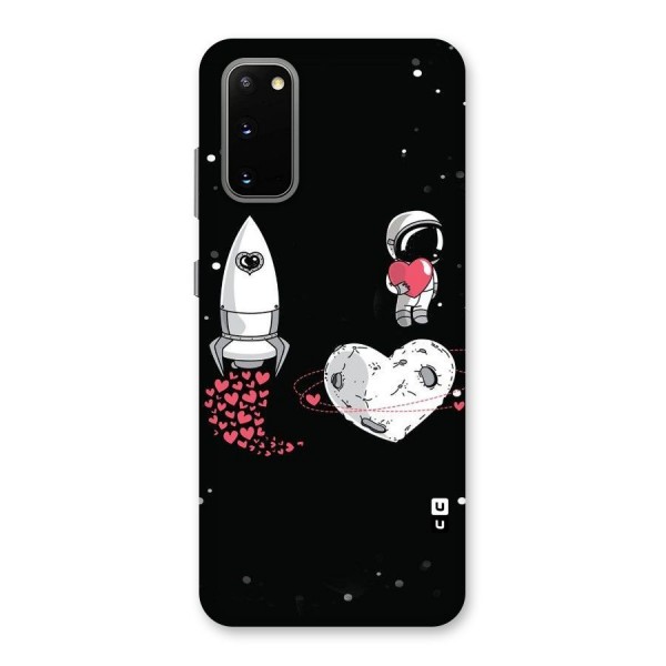 Spaceman Love Back Case for Galaxy S20