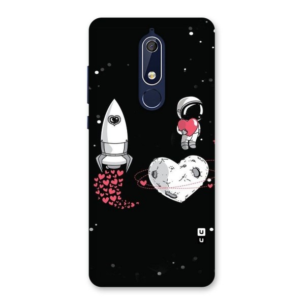 Spaceman Love Back Case for Nokia 5.1