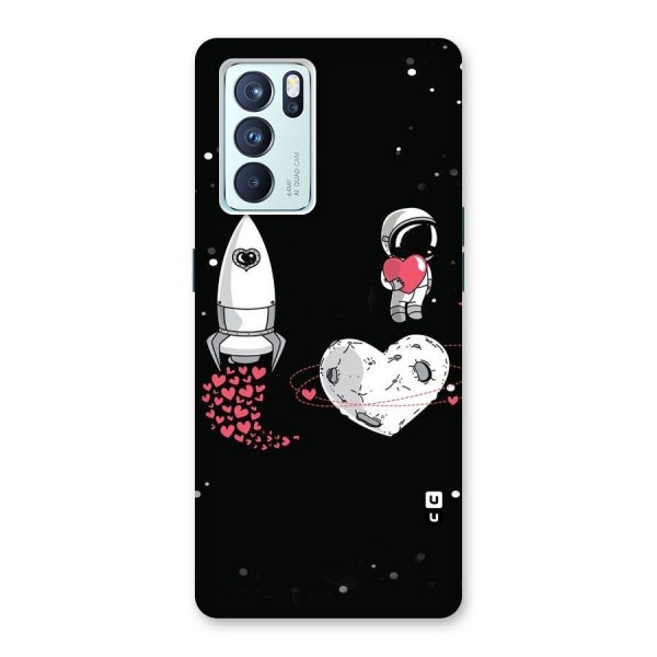 Spaceman Love Back Case for Oppo Reno6 Pro 5G