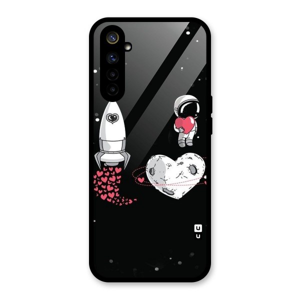 Spaceman Love Glass Back Case for Realme 6