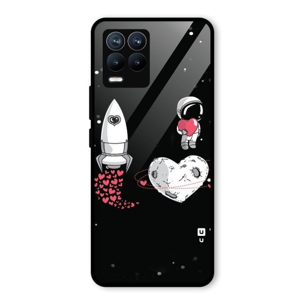 Spaceman Love Glass Back Case for Realme 8 Pro